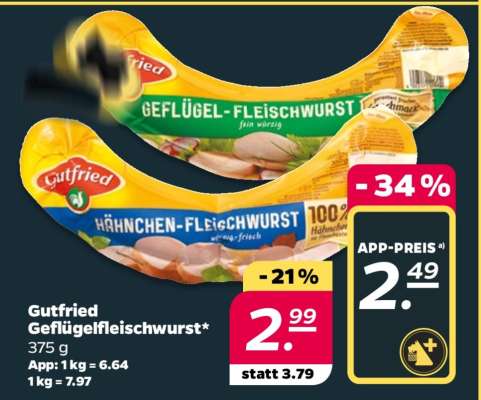 Gutfried Geflügelfleischwurst