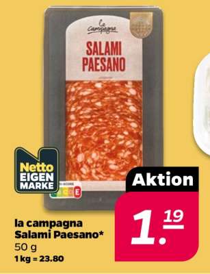 la campagna Salami Paesano