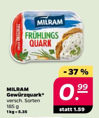 Milram Gewürzquark