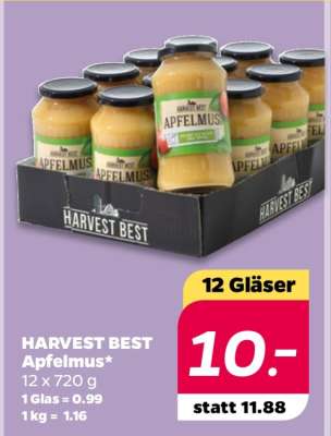HARVEST BEST Apfelmus
