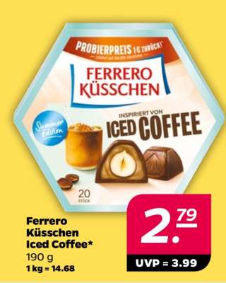 Ferrero Küsschen Iced Coffee