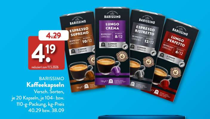BARISSIMO Kaffeekapseln