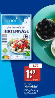LYTTOS Hirtenkäse