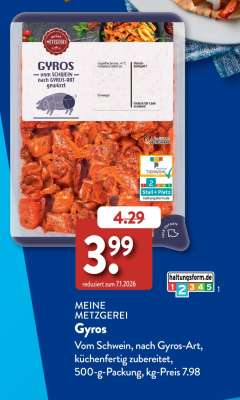 MEINE METZGEREI Gyros