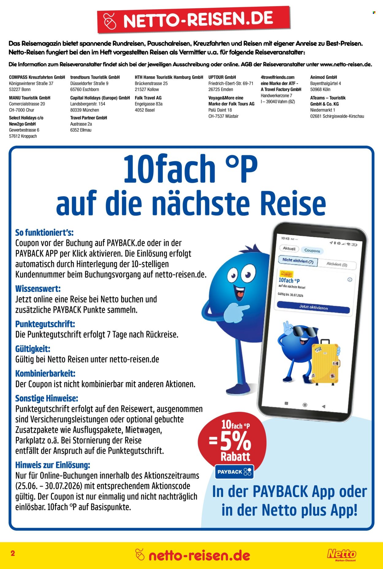 Leták Netto Marken-Discount - 26.6.2026 - 31.7.2026. Strana 2