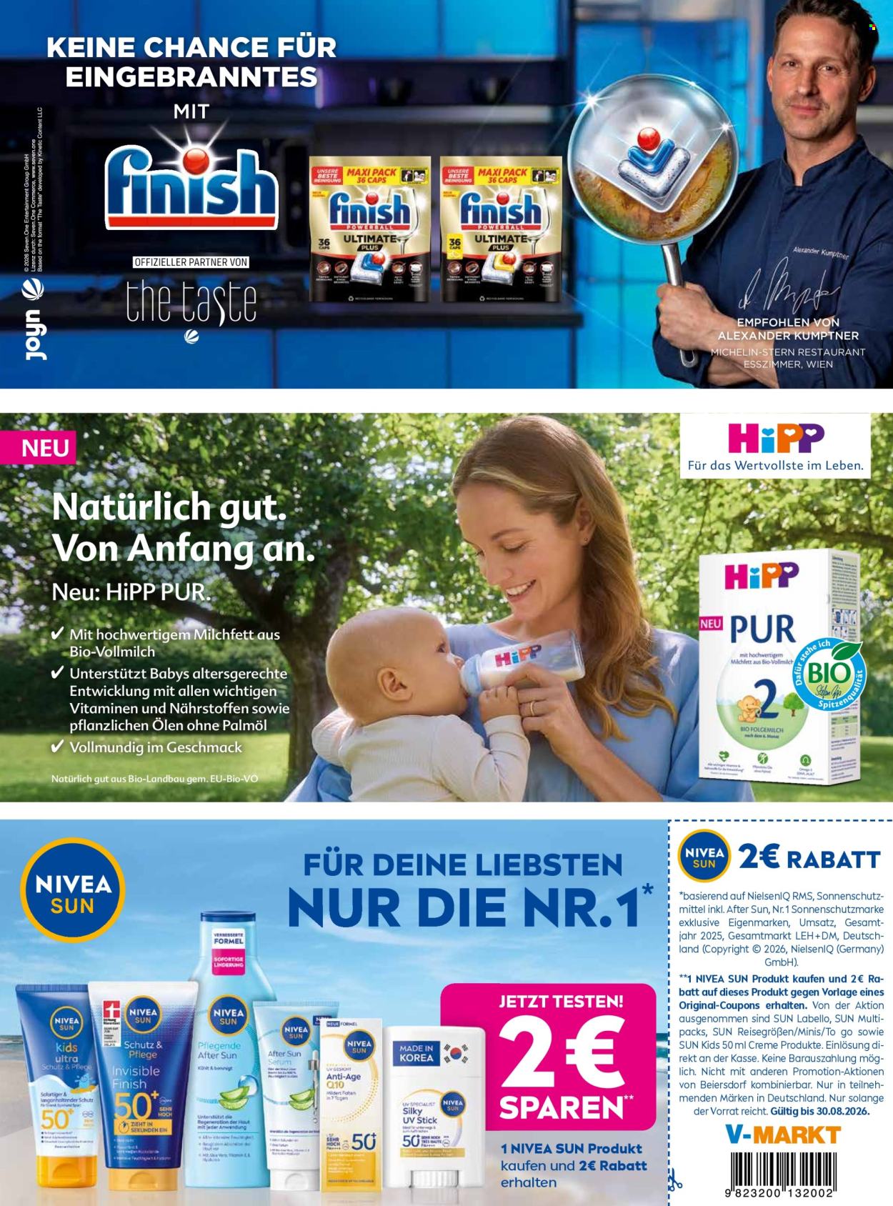 Leták V-Markt - 1.7.2026 - 31.8.2026. Strana 43