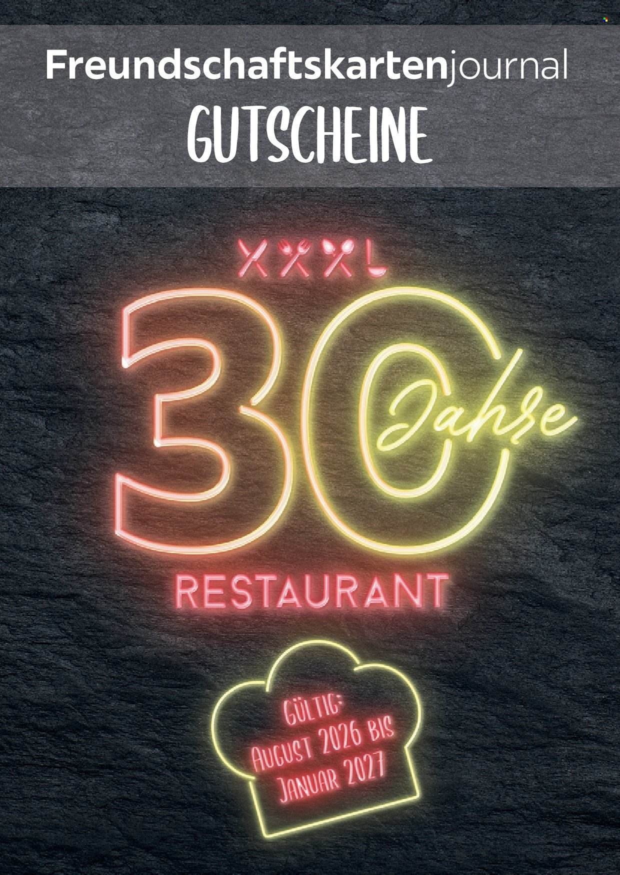 XXXLutz Prospekte  - 1.08.2026 - 31.01.2027. Seite 1