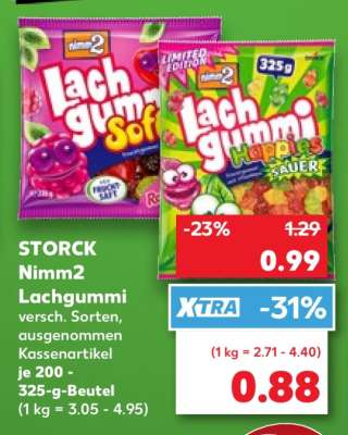 STORCK Nimm2 Lachgummi