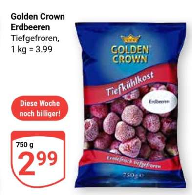 Golden Crown Erdbeeren