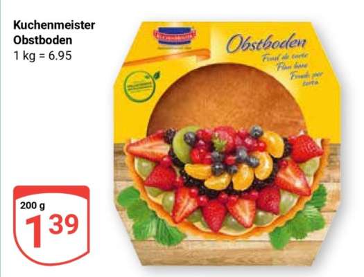 Kuchenmeister Obstboden
