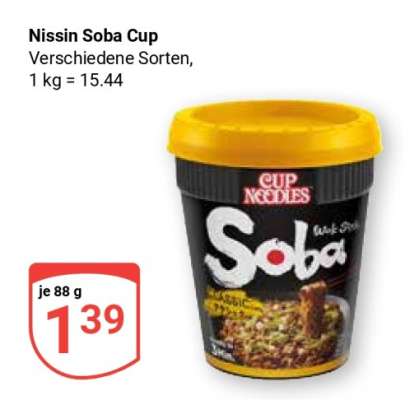 Nissin Soba Cup