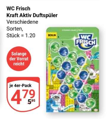 WC Frisch Kraft-Aktiv Duftspüler