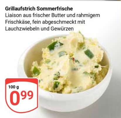 Grillaufstrich Sommerfrische