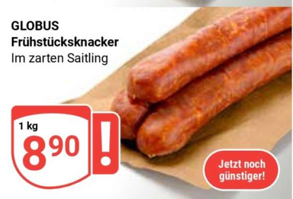 GLOBUS Frühstücksknacker