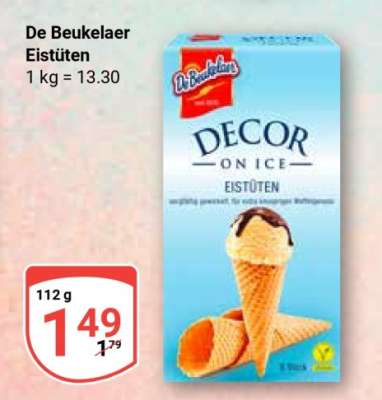 De Beukelaer Eistüten