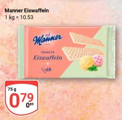 MANNER Eiswaffeln