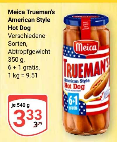 Meica Trueman’s American Style Hot Dog