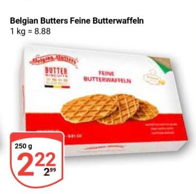 Belgian Butters Feine Butterwaffeln