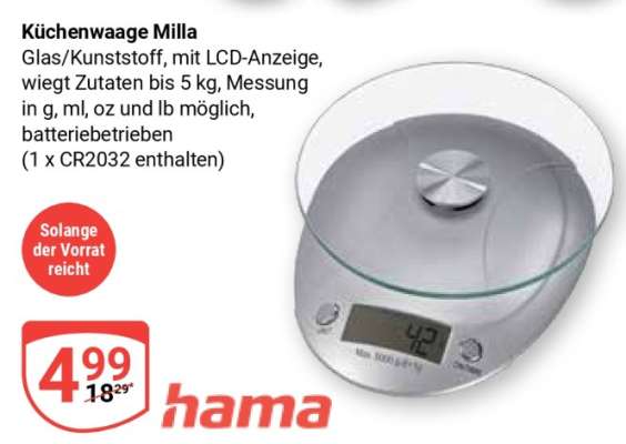 Küchenwaage Milla