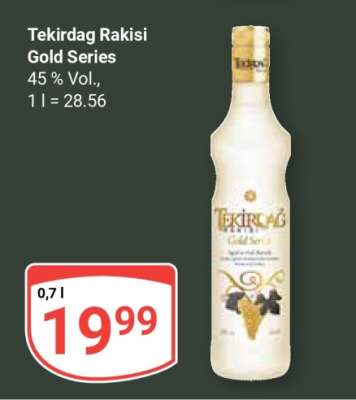 Tekirdag Rakisi Gold Series