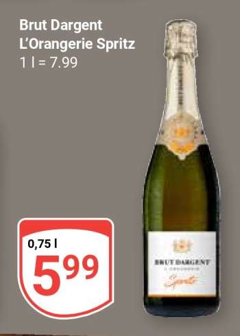 Brut Dargent L’Orangerie Spritz