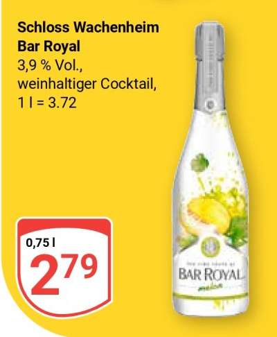 Schloss Wachenheim Bar Royal