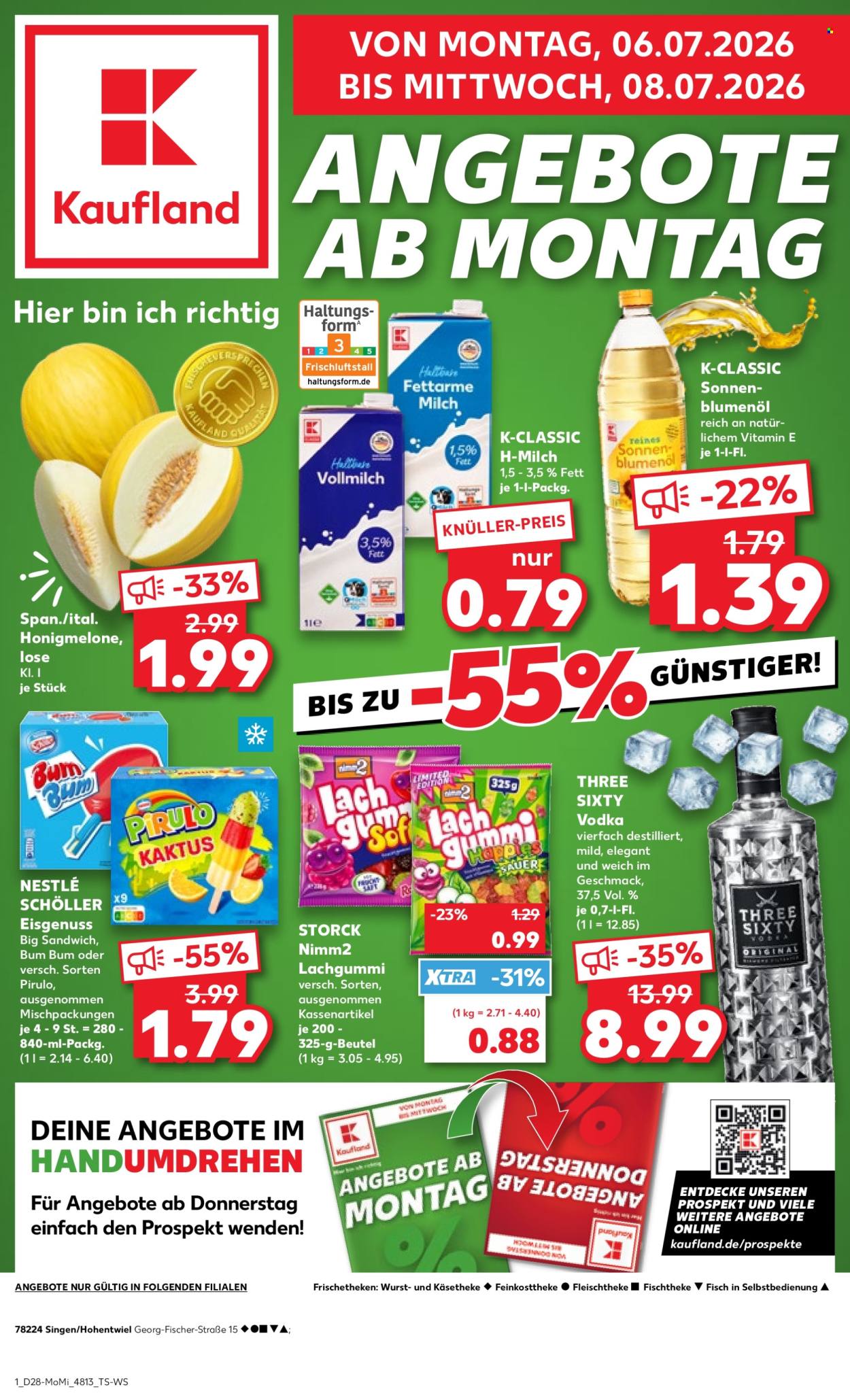 Kaufland Prospekte  - 6.07.2026 - 8.07.2026. Seite 1