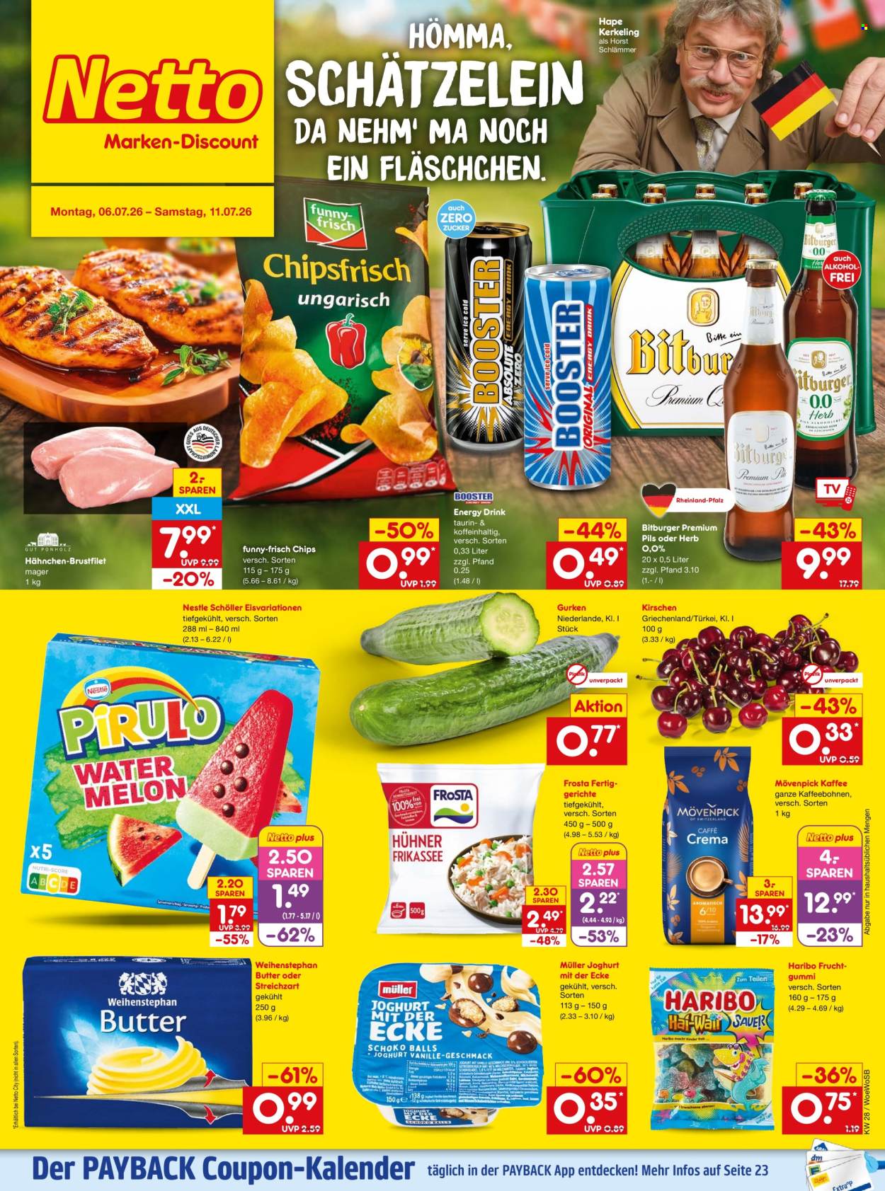 Leták Netto Marken-Discount - 6.7.2026 - 11.7.2026. Strana 1