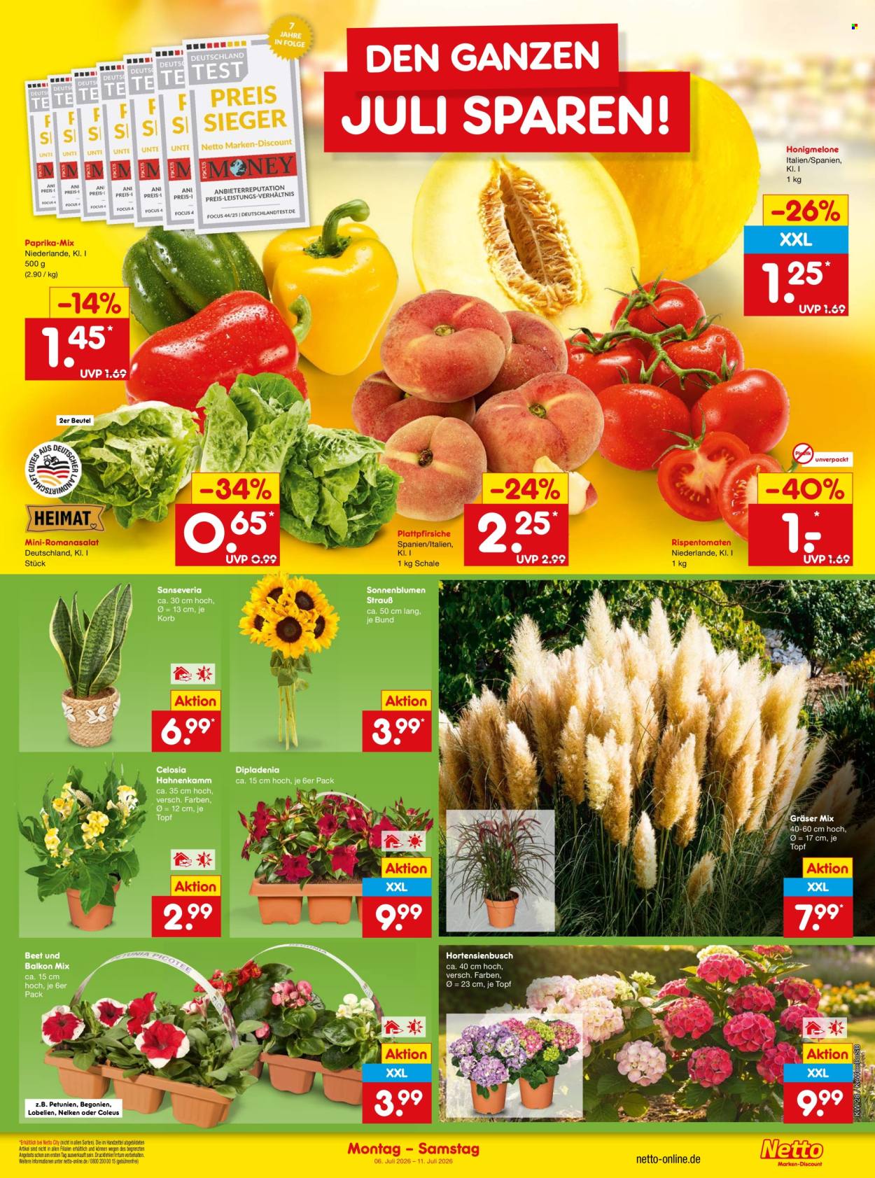 Leták Netto Marken-Discount - 6.7.2026 - 11.7.2026. Strana 11