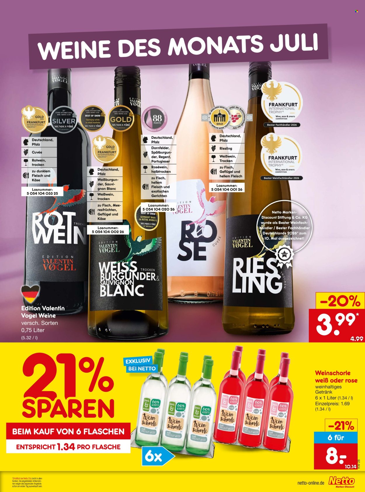 Netto Marken-Discount Prospekte  - 6.07.2026 - 11.07.2026. Seite 31