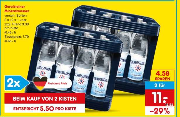 Gerolsteiner Mineralwasser