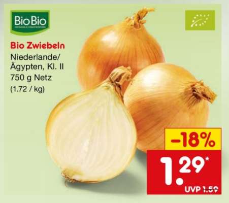 Bio-Zwiebeln