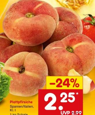 Plattpfirsiche*
