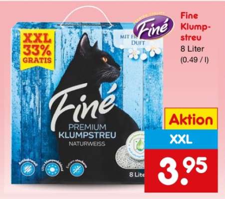Fine Klumpstreu