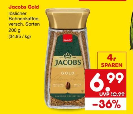 JACOBS Gold