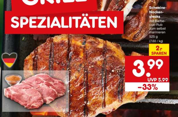 Schweine- nackensteaks