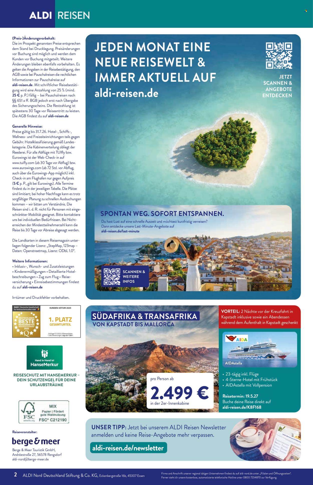 Leták ALDI Nord - 1.7.2026 - 31.7.2026. Strana 2
