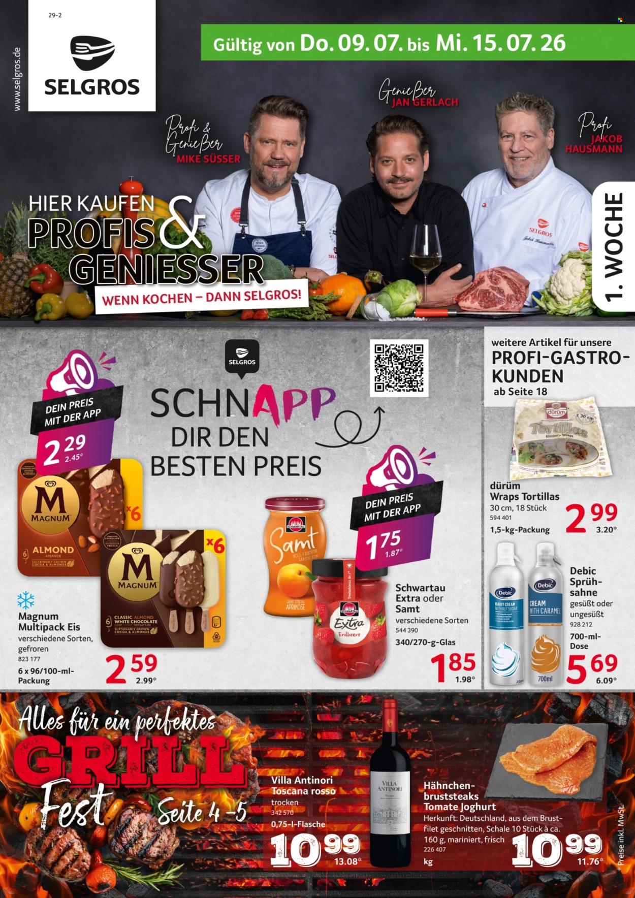 Selgros Prospekte  - 9.07.2026 - 15.07.2026. Seite 1