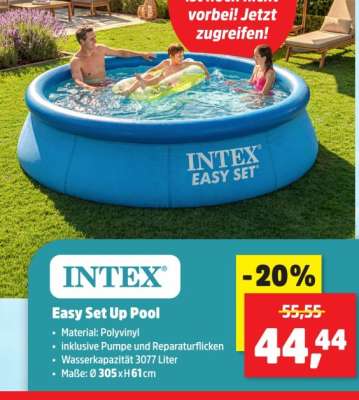 Easy Set Up Pool