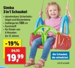 Simba 3 in 1 Schaukel