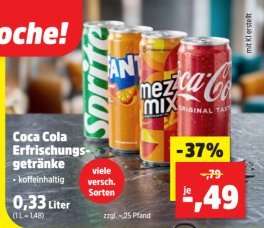 Coca Cola Erfrischungsgetränke