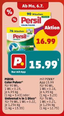 Persil Color Pulver
