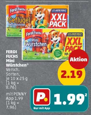FERDI FUCHS Mini-Würstchen