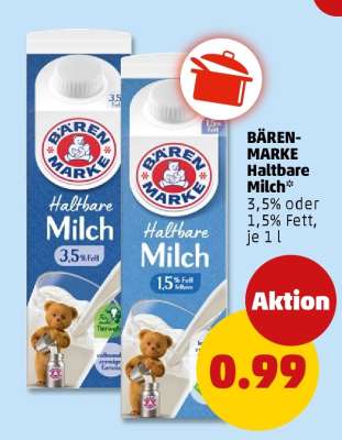 BÄREN-MARKE Haltbare Milch