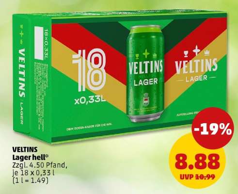VELTINS Lager hell