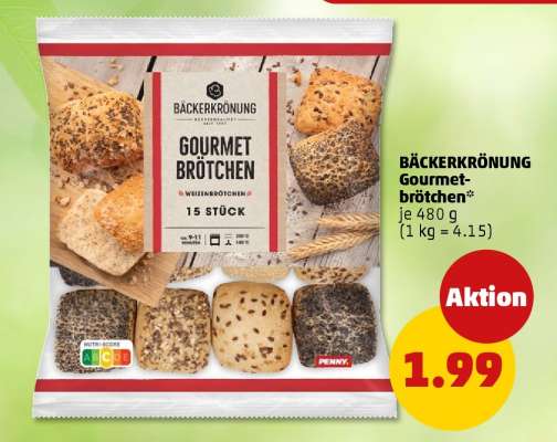 BÄCKERKRÖNUNG Gourmetbrötchen