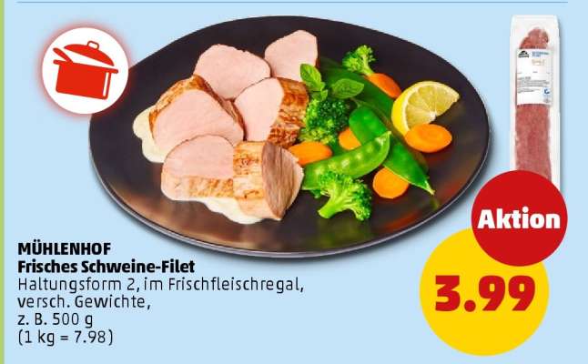 MÜHLENHOF Frisches Schweine-filet