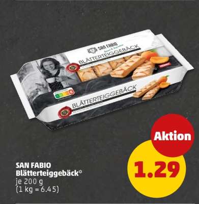 SAN FABIO Blätterteiggebäck