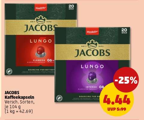 JACOBS Kaffeekapseln