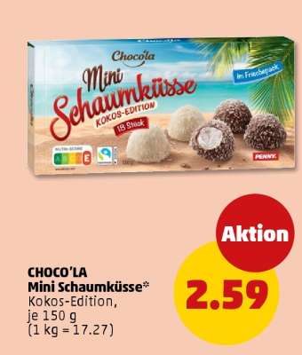 CHOCO'LA Mini Schaumküsse